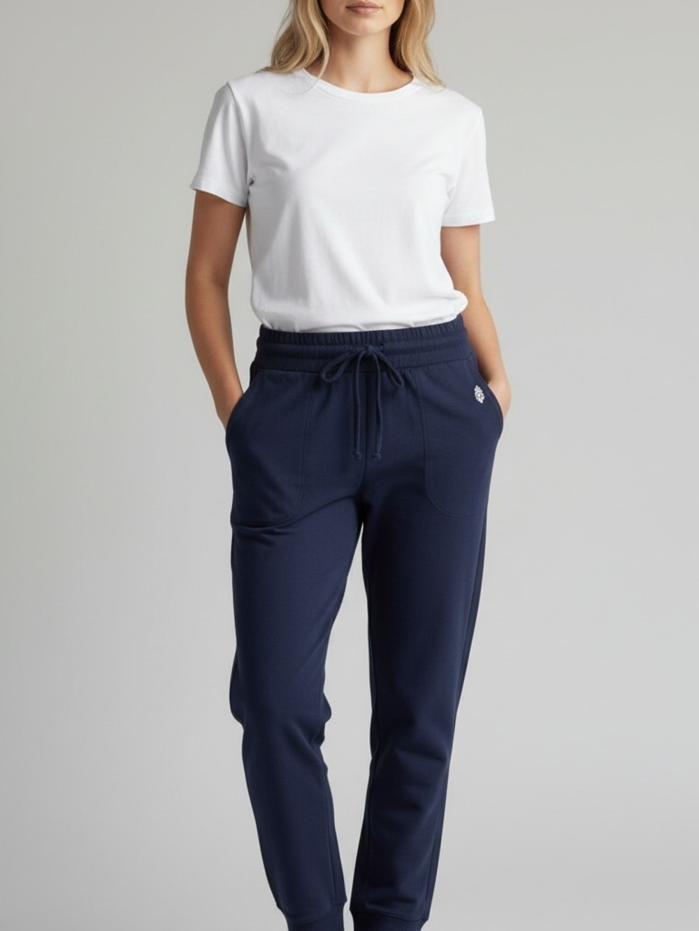 Lululemon Women’s Navy Jogger Pants - Casual Pull-On Sweatpants
